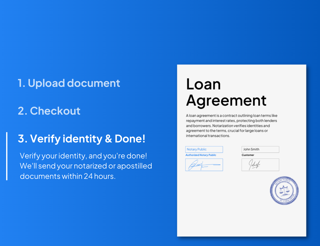 loan agreement notarization